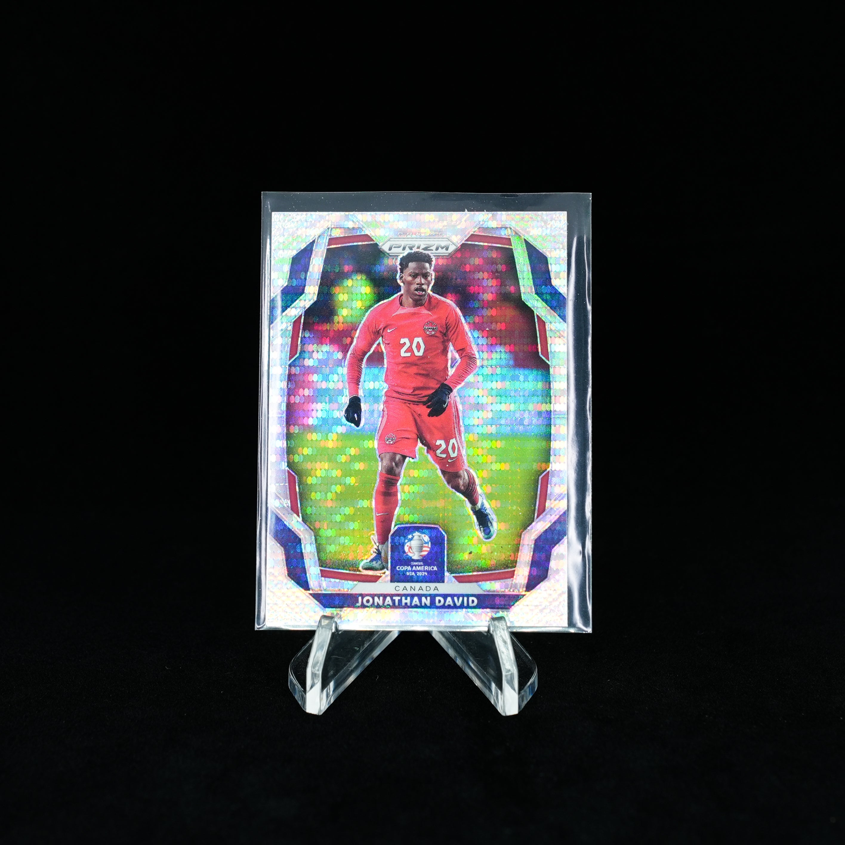 2023-2024 PANINI-Panini Prizm Copa America - Canada - Jonathan David - Pulsar Prizms